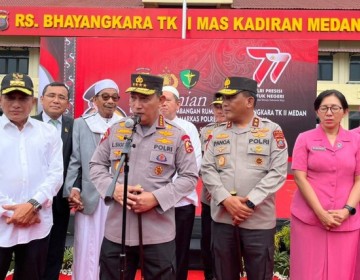 Kapolri Resmikan Rumah Sakit Bhayangkara Tk II Mas Kadiran, Medan