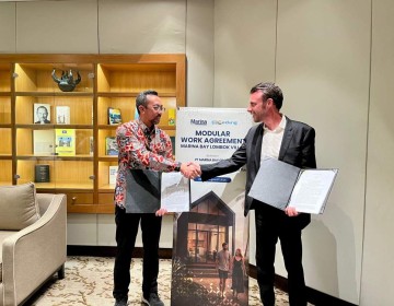 WIKA Gedung Tingkatkan Pengembangan Marina Bay Lombok dengan Pembangunan Villa Modular