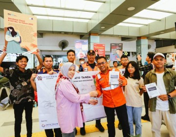 KAI Daop 1 Jakarta dan Komunitas Java Train Gelar Sosialisasi Anti Pelecehan Seksual di Stasiun 