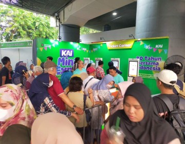 Rayakan HUT ke-80, KAI Gelar Mini Expo di Stasiun Gambir: Tiket Diskon 30% dan Manfaat Tambahan dari Mitra