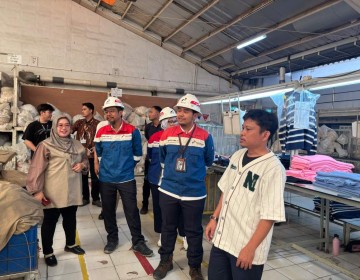 PGN Area Cirebon Sosialisasi Safety Berlangganan Gas dan Larangan Gratifikasi bagi Pelanggan Industri  
