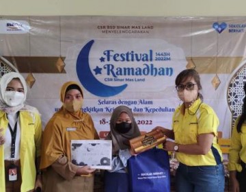 Sinar Mas Land Kembali Gelar Festival Ramadan Bersama Puluhan UMKM serta Ribuan Anak Yatim dan Kaum Dhuafa