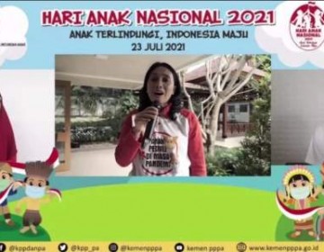 Hari Anak Nasional 2021, Menteri Bintang: Indonesia Tidak Capai Kemajuan Tanpa Lindungi Anak-Anak