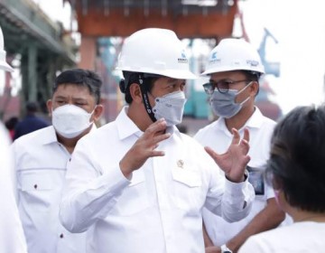 Menteri Trenggono Nilai Krakatau International Port Layak Jadi  Simpul Logistik Perikanan