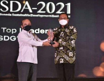 Pertamina Dinobatkan Sebagai Perusahaan Paling Berkomitmen Jalankan Program SDGs  dalam Ajang ISDA 2021