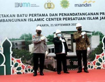 Dukung Pengembangan Umat, Bank Mandiri Bantu Pembangunan Islamic Center PERSIS