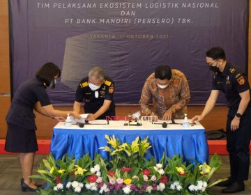 Dorong Industri Logistik Nasional, Bank Mandiri Kembangkan Platform National Logistic Ecosystem (NLE) Ditjen Bea Cukai