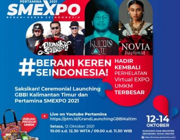 Hari ini! Pameran Virtual UMKM Pertamina SMEXPO 2021 Menghadirkan Ribuan Produk UMKM di Indonesia Dimulai