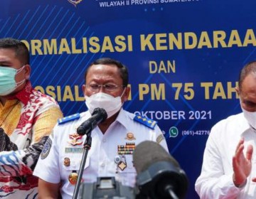 Fokus Zero ODOL Tahun 2023, Dirjen Hubdat Lakukan Normalisasi Truk dan Sosialisasi PM 75/2021 Di Sumut