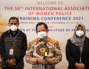 Mendagri Apresiasi Penyelenggaraan Konferensi ke-58 Polisi Wanita se-Dunia di Labuan Bajo