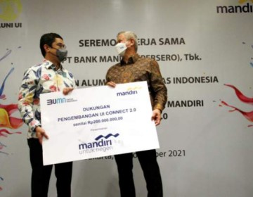 Bank Mandiri Gandeng ILUNI UI Kembangkan Transaksi Non-Tunai