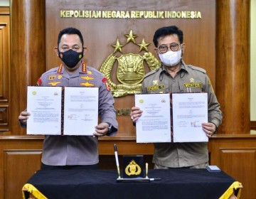 Kapolri: Kementan Mampu Penuhi Kebutuhan Pangan 270 Juta Rakyat Tanpa Impor