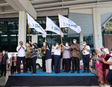 Bus Listrik DAMRI Bandara Soekarno-Hatta Diuji Coba, Kemenhub Dukung Penuh