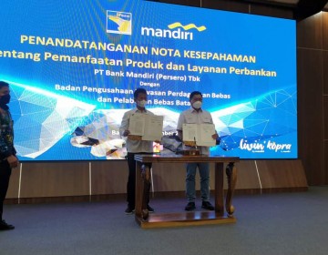 Bank Mandiri Dukung Digitalisasi Transaksi Keuangan BP Batam dan Implementasi BLE