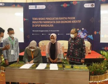 Buahkan Transaksi Rp1.74 Miliar, Business Matching UMKM dan Industri Perhotelan di NTB Sukses