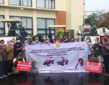 Booster Kemajuan Pertanian Jawa Barat, Kementan Gerak Cepat Kucurkan Taxi Alsintan