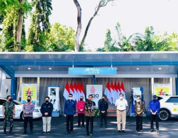 Resmikan SPKLU Ultra Fast Charging Pertama, Presiden Jokowi: Apresiasi Kesiapan PLN Dukung KTT G20