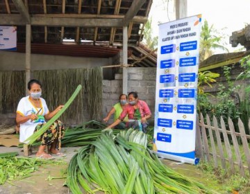 Kelompok Usaha Ini Sulap Daun Pandan Jadi Kerajinan, Pemberdayaan UMKM Binaan BRI Semakin Berkembang