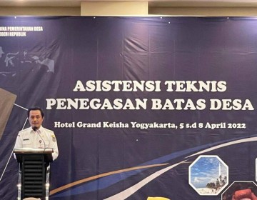 Dirjen Bina Pemdes Kemendagri Minta Pemerintah Daerah Percepat Penetapan Batas Desa