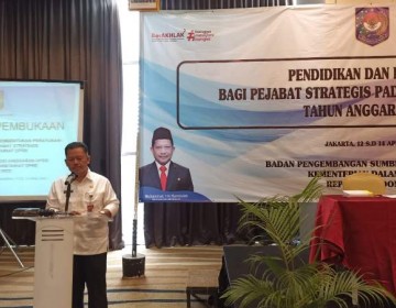 BPSDM Kemendagri Gelar Diklat Fasilitasi Fungsi Anggaran dan Pembentukan Perda di Lingkungan Sekretariat DPRD