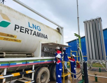 Pertagas Niaga Suplai Industri Pengguna LNG Perdana di Bontang