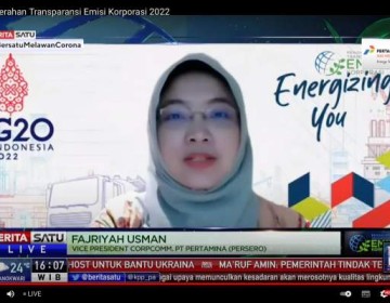 Pertamina Raih 3 Penghargaan Emisi Transparansi Korporasi 2022