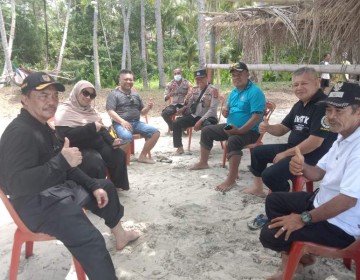 Dirjen Bina Pemdes Tinjau Desa Wisata Pulau Nitu, Pemandangan Bawah Laut Yang Indah di Kepulauan Sangihe