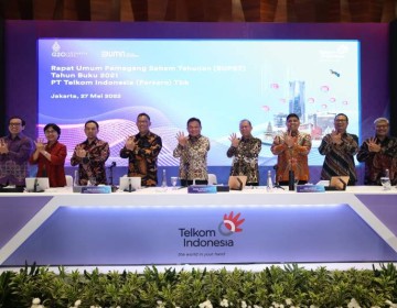 RUPST Telkom: Tak Ada Pergantian Direksi, Telkom Bagikan Dividen Rp14,86 Triliun