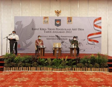 Dirjen Bina Pemdes Tekankan Pentingnya Pahami Regulasi dan Pengelolaan Asset Desa