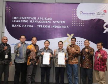 Tingkatkan Kompetensi SDM, Bank Papua Manfaatkan Aplikasi LMS dari Telkom