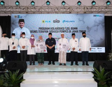 Agar Umat Islam Tak Hanya Jadi Penonton, Erick Thohir Dorong Vokasi PesantrenPreneur di Jawa Timur