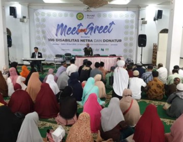 DLJLAZ Gelar Meet & Greet untuk 100 Disabilitas Netra se-Jabodetabek