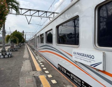 Imbas Longsor Di Jalur Rel Antara Cibadak-Parungkuda, 2 Perjalanan KA Pangrango lintas Bogor - Sukabumi Dibatalkan