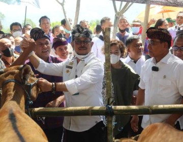 Mentan SYL Hadir di Buleleng, Tindak Lanjuti Reforma Agraria