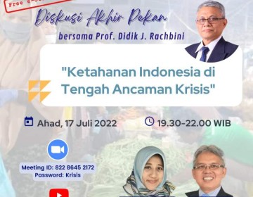 Apakah Indonesia Akan Mengalami Nasib seperti Srilanka? Ini Penjelasan Prof Dr Didik J Rachbini 