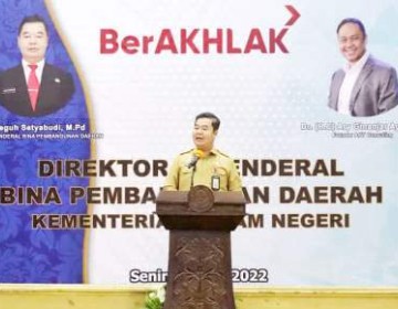 Gelar Kegiatan ASN BerAKHLAK, Dirjen Bina Bangda Ingatkan: ASN Yang Akan Bertahan Adalah Yang Mampu Beradaptasi