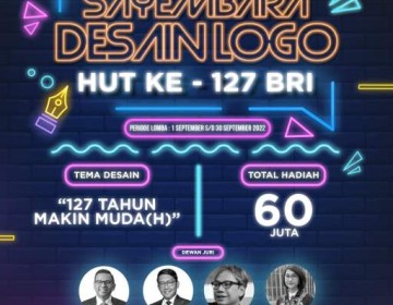 Usung Tema “Makin Muda(H)”, BRI Gelar Sayembara Desain Logo HUT ke-127