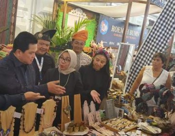 Erick Thohir Semangati UMKM Binaan Pertamina di Tong Tong Fair Belanda : Lanjutkan Proses Go Global