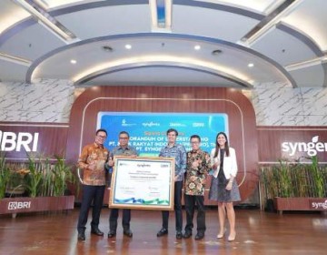 Dukung Pembiayaan Petani, BRI Kolaborasi Dengan Syngenta Indonesia melalui CENTRIGO™ Farming Ecosystem