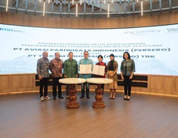 Genjot Digitalisasi Ekosistem Pariwisata, Telkom dan Injourney Kembangkan Tourism Collaborative Platform