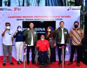 Sinergi Pertamina Luncurkan Bengkel Sahabat Difabel di Yogyakarta