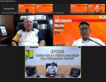 Webinar BPSDM, Menteri Basuki: Bagi Generasi Muda PUPR, IKN Adalah Kesempatan