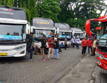 Hari Ini Pemberangkatan Bus Arus Balik Mudik Gratis Kemenhub Dari 8 Terminal