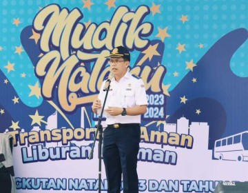 Kemenhub Berangkatkan Peserta Mudik Gratis Nataru Ke 11 Kota