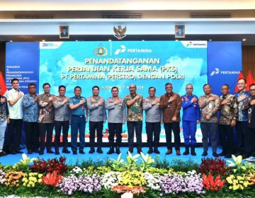 Pertamina dan Polri Tandatangani Kerja Sama Pengamanan Objek Vital Nasional