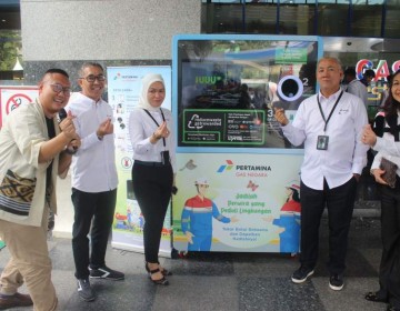 PGN Luncurkan Reverse Vending Machine (RVM) Plasticpay di HUT PGN ke-59, Dukung Program Dekarbonisasi NZE 2060