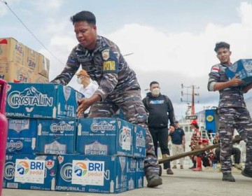 Bantuan Tanggap Bencana, BRI Peduli Bantu Korban Terdampak Erupsi Gunung Ruang