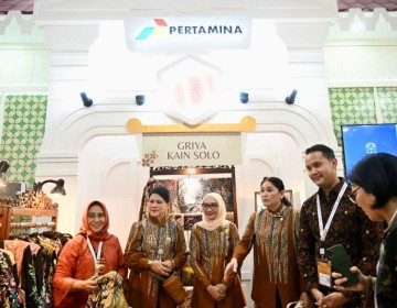 Saat Ibu Negara Beli Batik dan Gelang di UMKM Mitra Binaan Pertamina