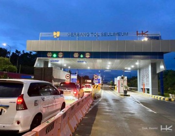 Long Weekend, Trafik Di Trans Sumatera Kembali Meningkat, Tol Palembang-Prabumulih Paling Signifikan