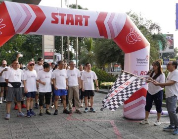 Telkom Gelar Fun Run Road to Digiland Run 2024 di Semarang